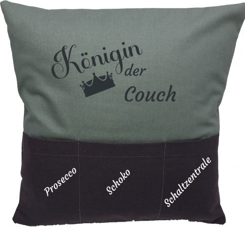 Kissen "Königin der Couch", Themenkissen